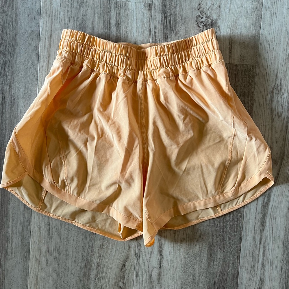 Lululemon High Rise Track That 5”-Summer Glow